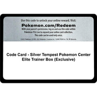 The Pokemon Company Code Card - Silver Tempest Pokemon Center Elite Trainer Box (Exclusive) (SWSH12: Silver Tempest) by LAB7 Malta, Europe