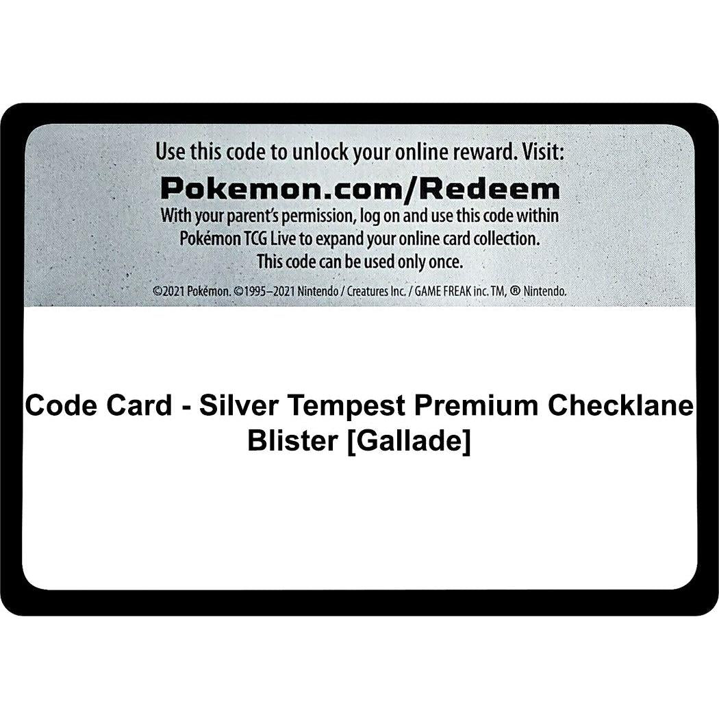 The Pokemon Company Code Card - Silver Tempest Premium Checklane Blister [Gallade] (SWSH12: Silver Tempest) by LAB7 Malta, Europe