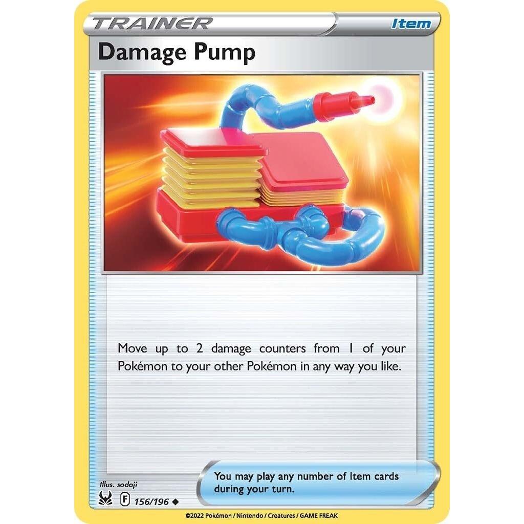 Pokemon Damage Pump (156/196) (SWSH11: Lost Origin) by LAB7 Malta, Europe