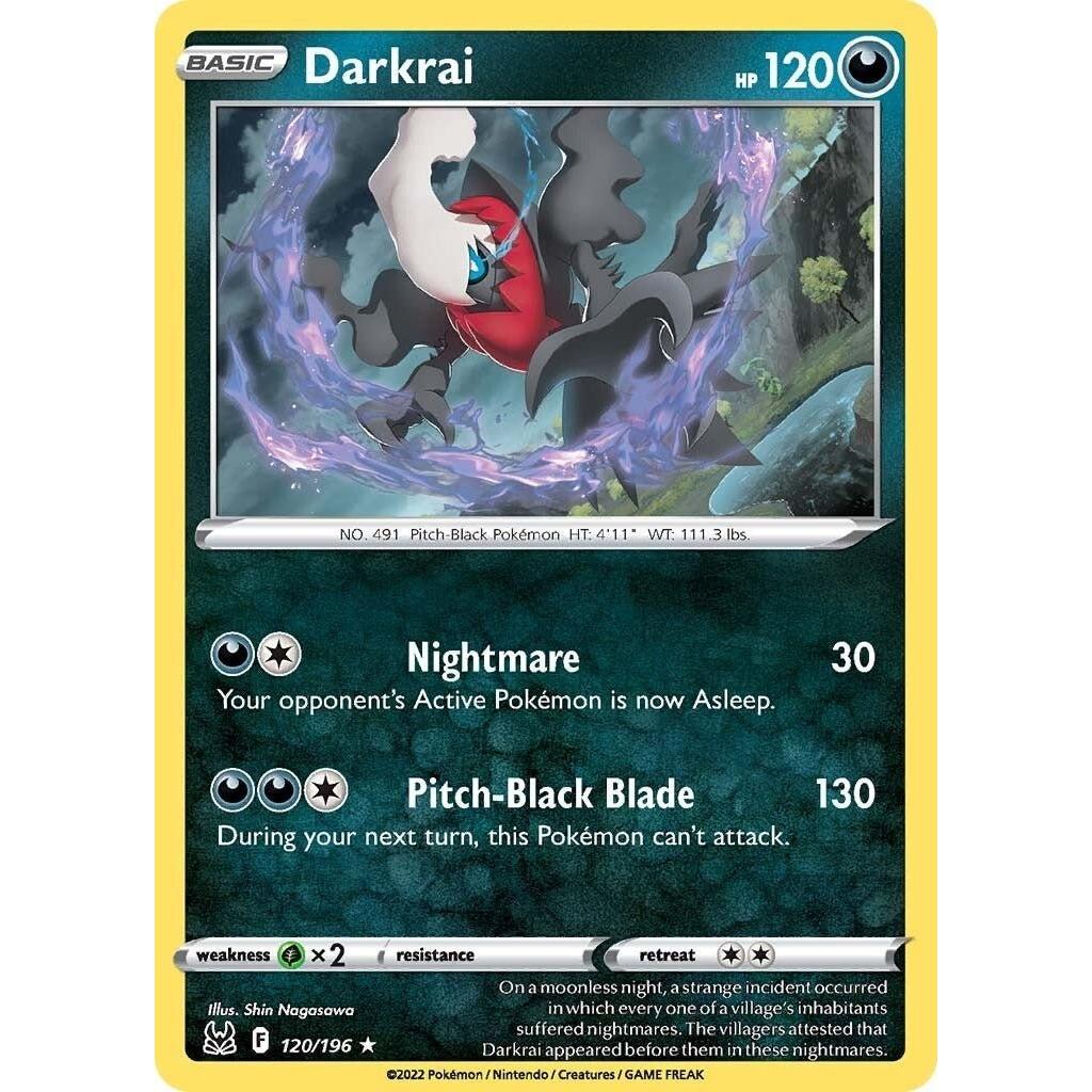 Pokemon Darkrai (120/196) (SWSH11: Lost Origin) by LAB7 Malta, Europe