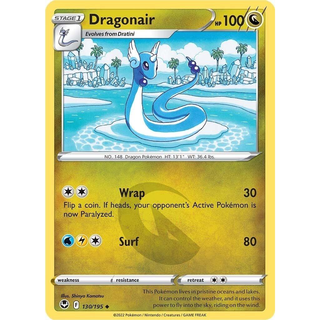 The Pokemon Company Dragonair (130/195) (SWSH12: Silver Tempest) by LAB7 Malta, Europe