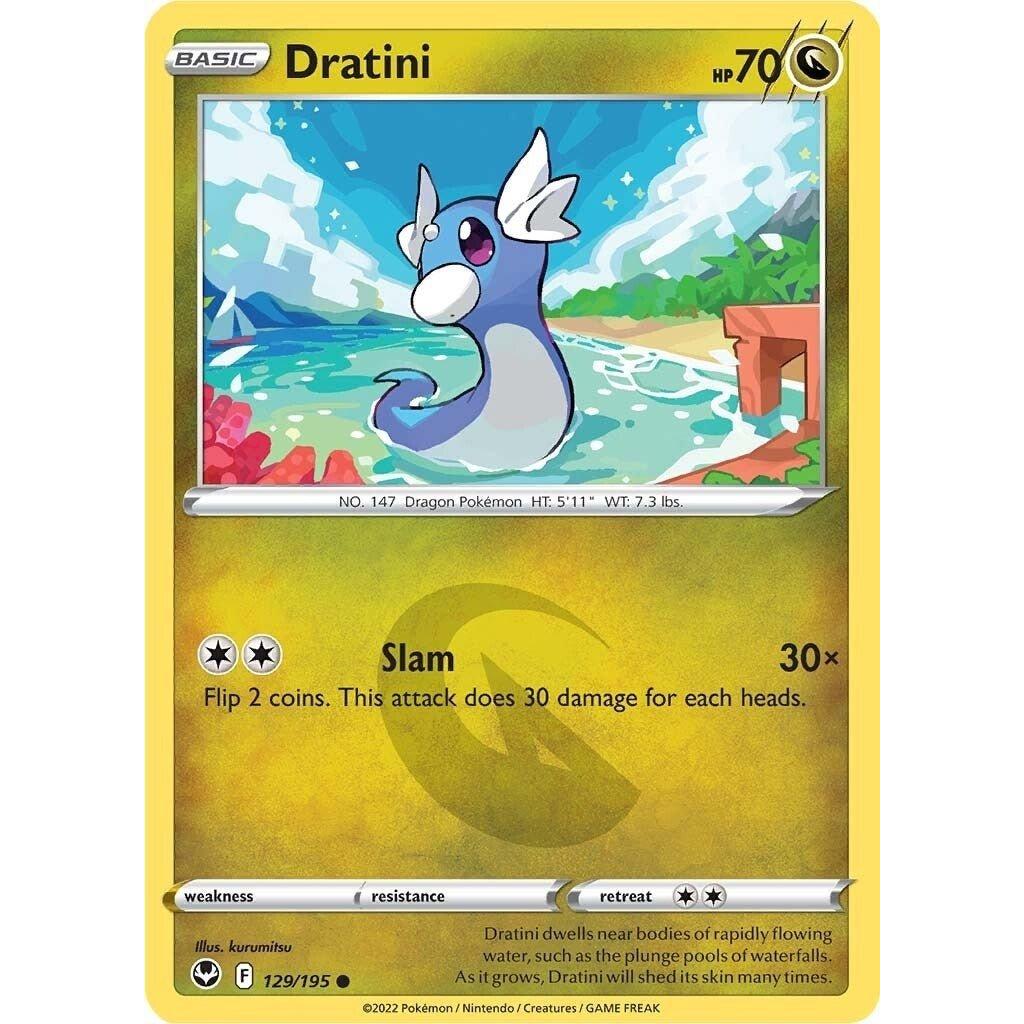 The Pokemon Company Dratini (129/195) (SWSH12: Silver Tempest) by LAB7 Malta, Europe