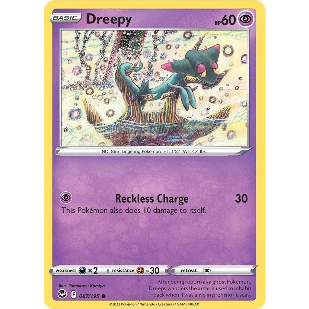 The Pokemon Company Dreepy (087/195) (SWSH12: Silver Tempest) by LAB7 Malta, Europe
