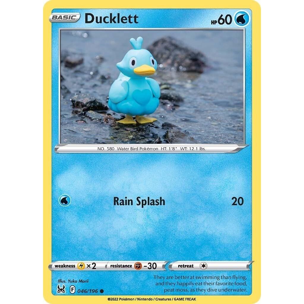 Pokemon Ducklett (046/196) (SWSH11: Lost Origin) by LAB7 Malta, Europe