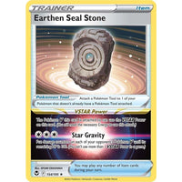 The Pokemon Company Earthen Seal Stone (154/195) (SWSH12: Silver Tempest) by LAB7 Malta, Europe