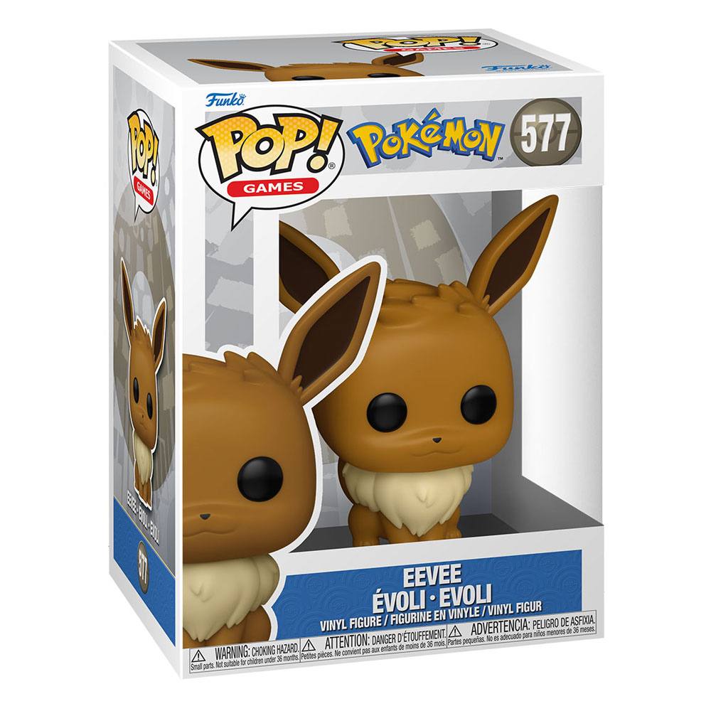 Funko Pokemon - Eevee Pop! Vinyl Figure 577 by LAB7 Malta, Europe