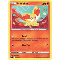 The Pokemon Company Fennekin (025/195) (SWSH12: Silver Tempest) by LAB7 Malta, Europe