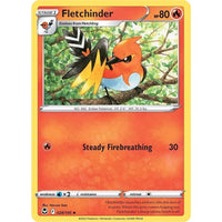 The Pokemon Company Fletchinder (028/195) (SWSH12: Silver Tempest) by LAB7 Malta, Europe
