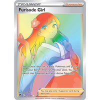 The Pokemon Company Furisode Girl (Secret) (205/195) (SWSH12: Silver Tempest) by LAB7 Malta, Europe