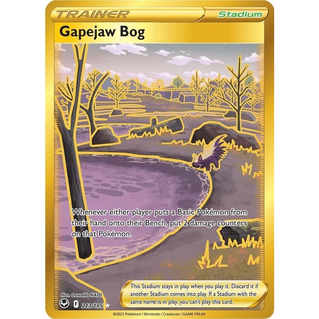 The Pokemon Company Gapejaw Bog (213/195) (SWSH12: Silver Tempest) by LAB7 Malta, Europe