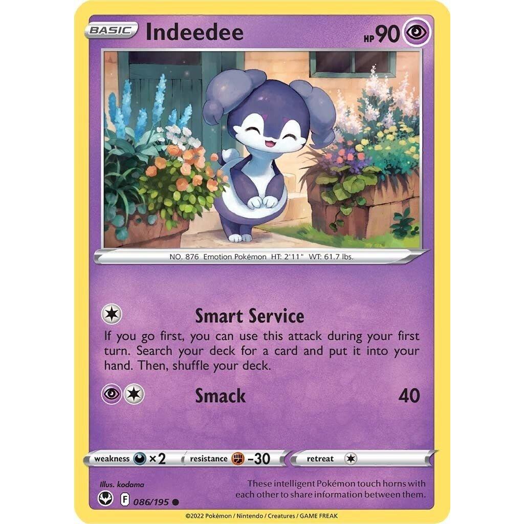 The Pokemon Company Indeedee (086/195) (SWSH12: Silver Tempest) by LAB7 Malta, Europe