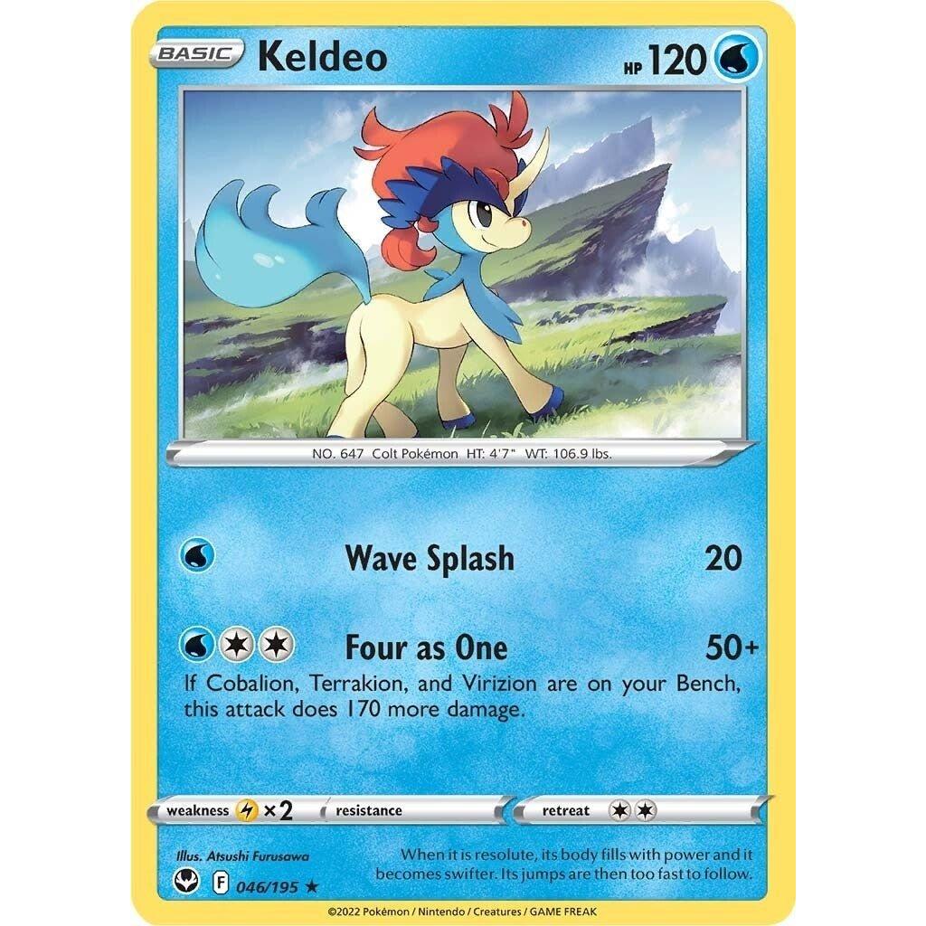 The Pokemon Company Keldeo (046/195) (SWSH12: Silver Tempest) by LAB7 Malta, Europe