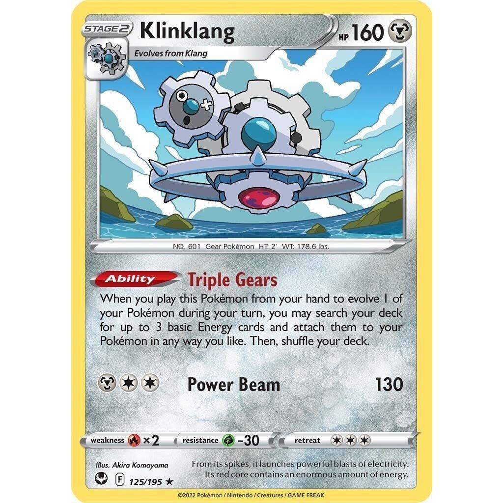 The Pokemon Company Klinklang (125/195) (SWSH12: Silver Tempest) by LAB7 Malta, Europe