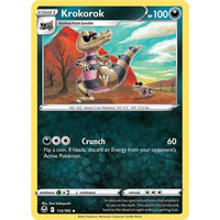 The Pokemon Company Krokorok (112/195) (SWSH12: Silver Tempest) by LAB7 Malta, Europe