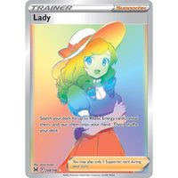 Pokemon Lady (Secret) (208/196) (SWSH11: Lost Origin) by LAB7 Malta, Europe