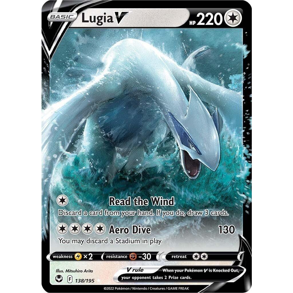 The Pokemon Company Lugia V (138/195) (SWSH12: Silver Tempest) by LAB7 Malta, Europe