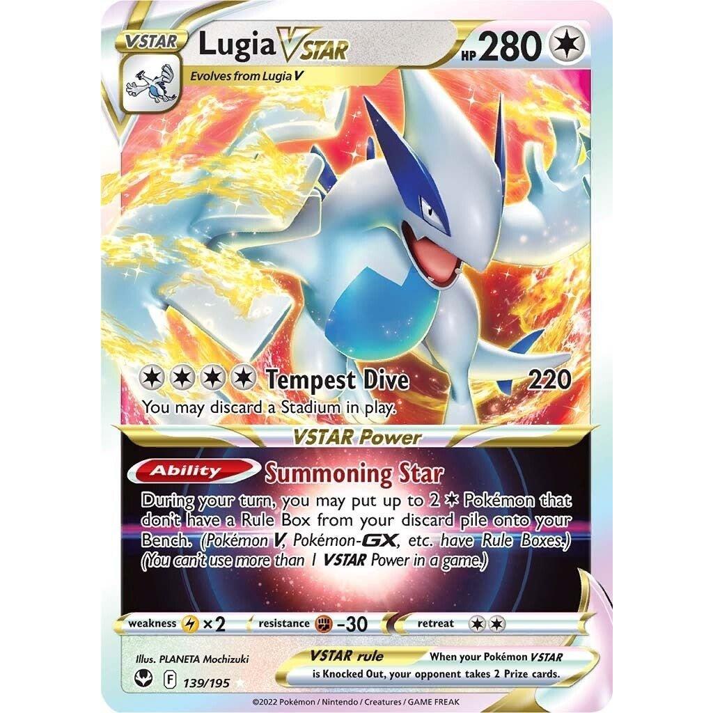 The Pokemon Company Lugia VSTAR (139/195) (SWSH12: Silver Tempest) by LAB7 Malta, Europe