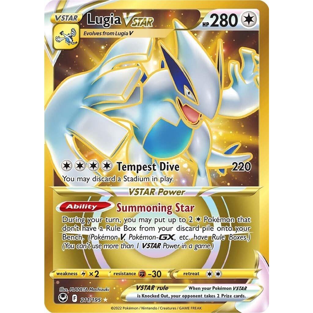 The Pokemon Company Lugia VSTAR (Secret) (211) (211/195) (SWSH12: Silver Tempest) by LAB7 Malta, Europe