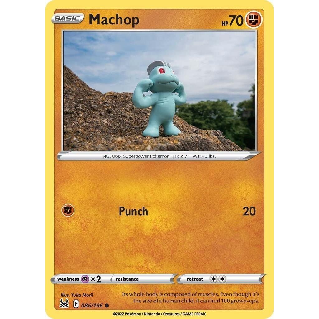 Pokemon Machop (086/196) (SWSH11: Lost Origin) by LAB7 Malta, Europe