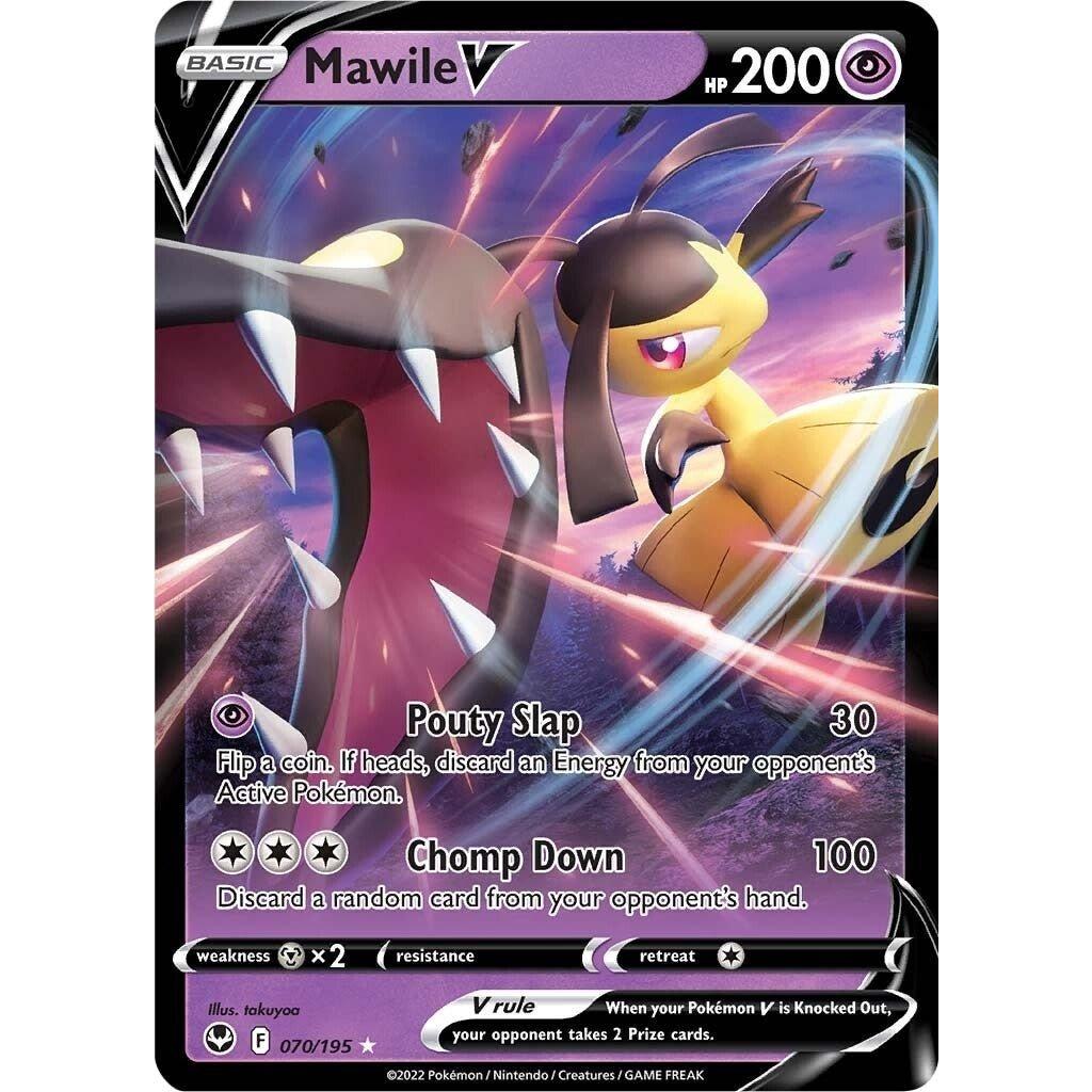The Pokemon Company Mawile V (070/195) (SWSH12: Silver Tempest) by LAB7 Malta, Europe
