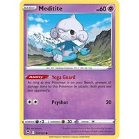 The Pokemon Company Meditite (072/195) (SWSH12: Silver Tempest) by LAB7 Malta, Europe