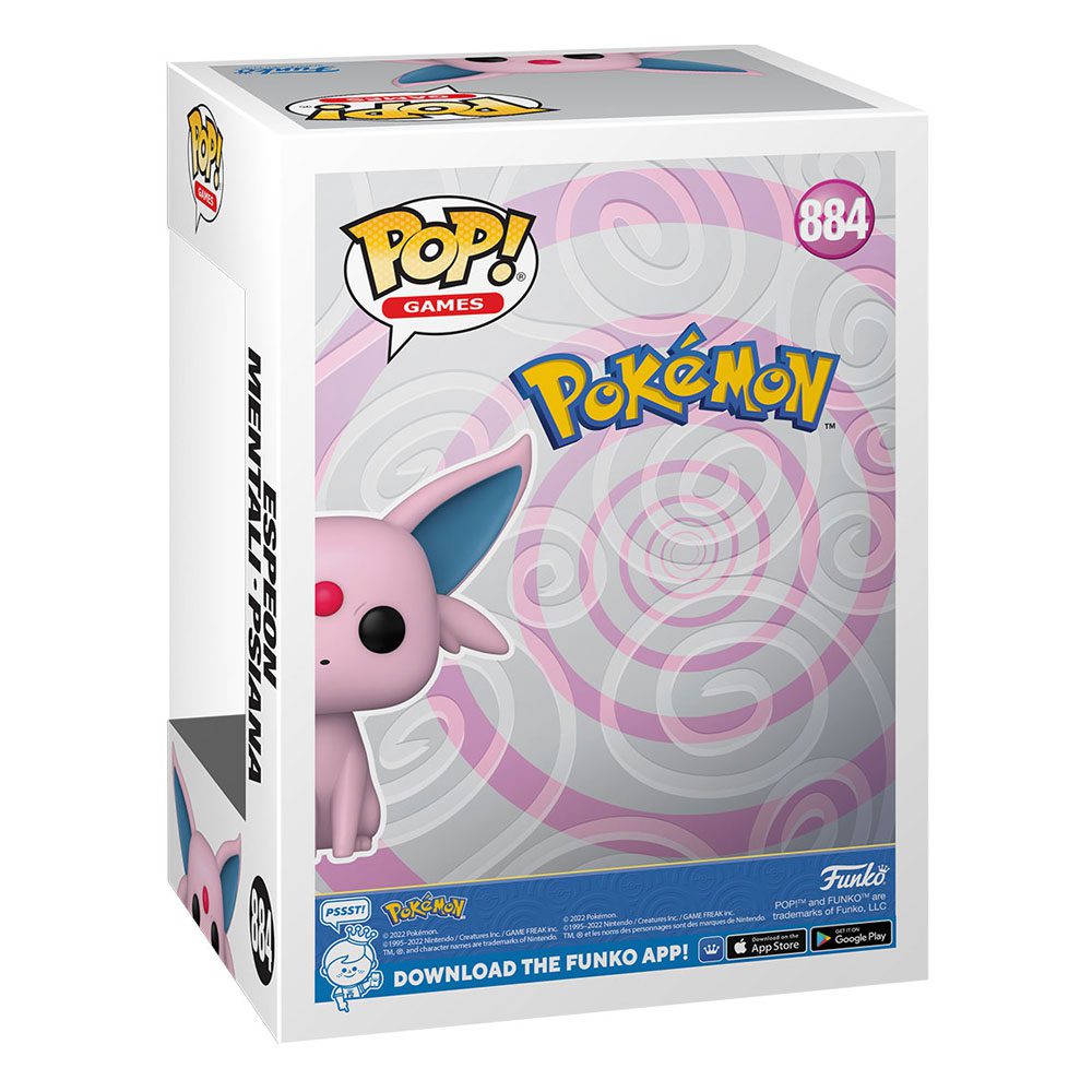 Funko Pokemon POP! Games Vinyl Figure Espeon (EMEA) 884 by LAB7 Malta, Europe