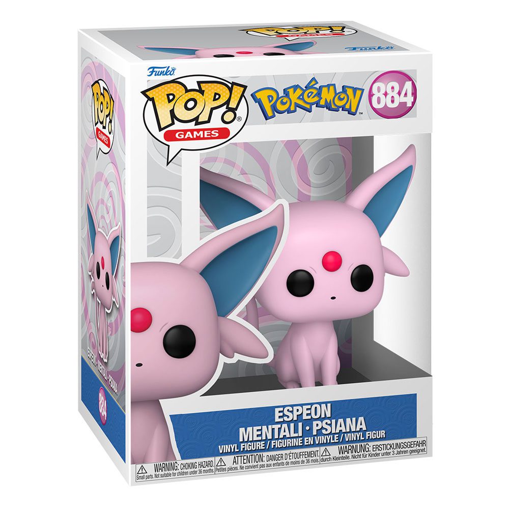 Funko Pokemon POP! Games Vinyl Figure Espeon (EMEA) 884 by LAB7 Malta, Europe