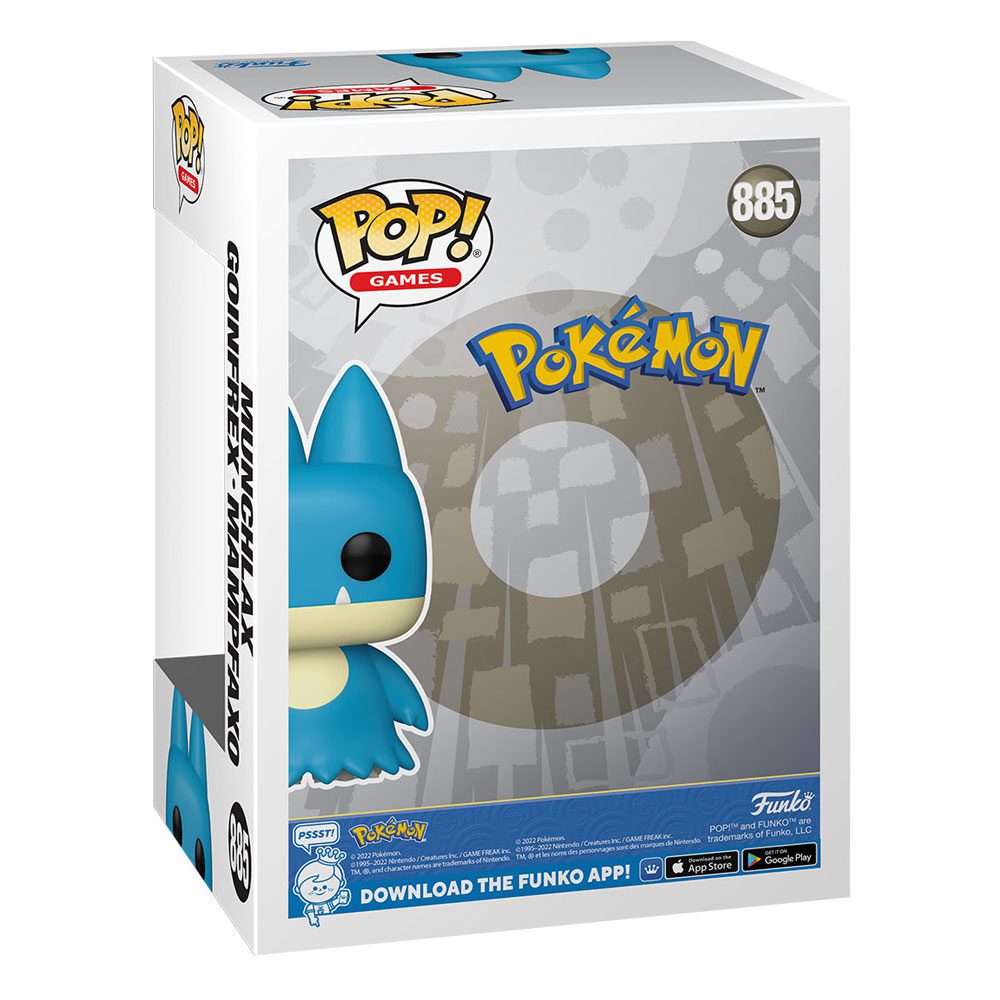 Funko Pokemon POP! Games Vinyl Figure Munchlax (EMEA) 885 by LAB7 Malta, Europe