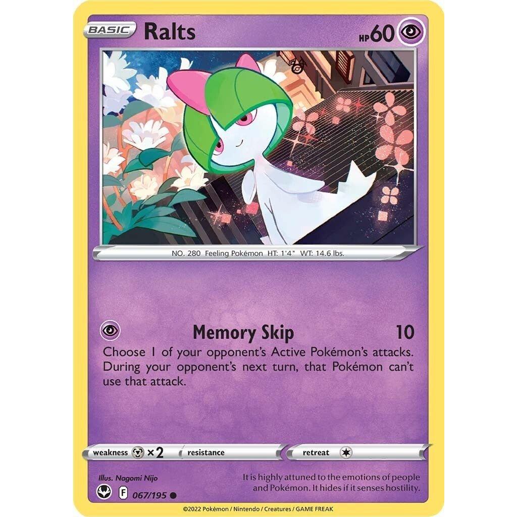 The Pokemon Company Ralts (067/195) (SWSH12: Silver Tempest) by LAB7 Malta, Europe