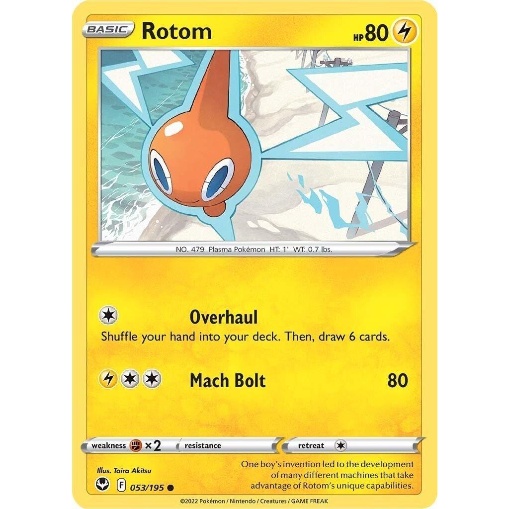 The Pokemon Company Rotom (053/195) (SWSH12: Silver Tempest) by LAB7 Malta, Europe