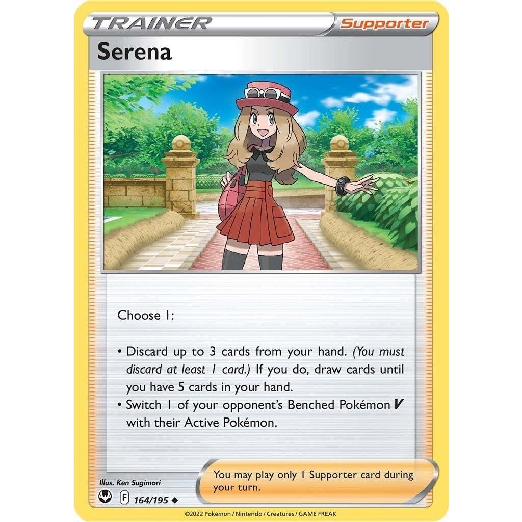 The Pokemon Company Serena (164/195) (SWSH12: Silver Tempest) by LAB7 Malta, Europe