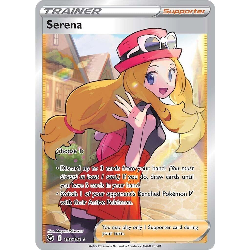 The Pokemon Company Serena (Full Art) (193/195) (SWSH12: Silver Tempest) by LAB7 Malta, Europe