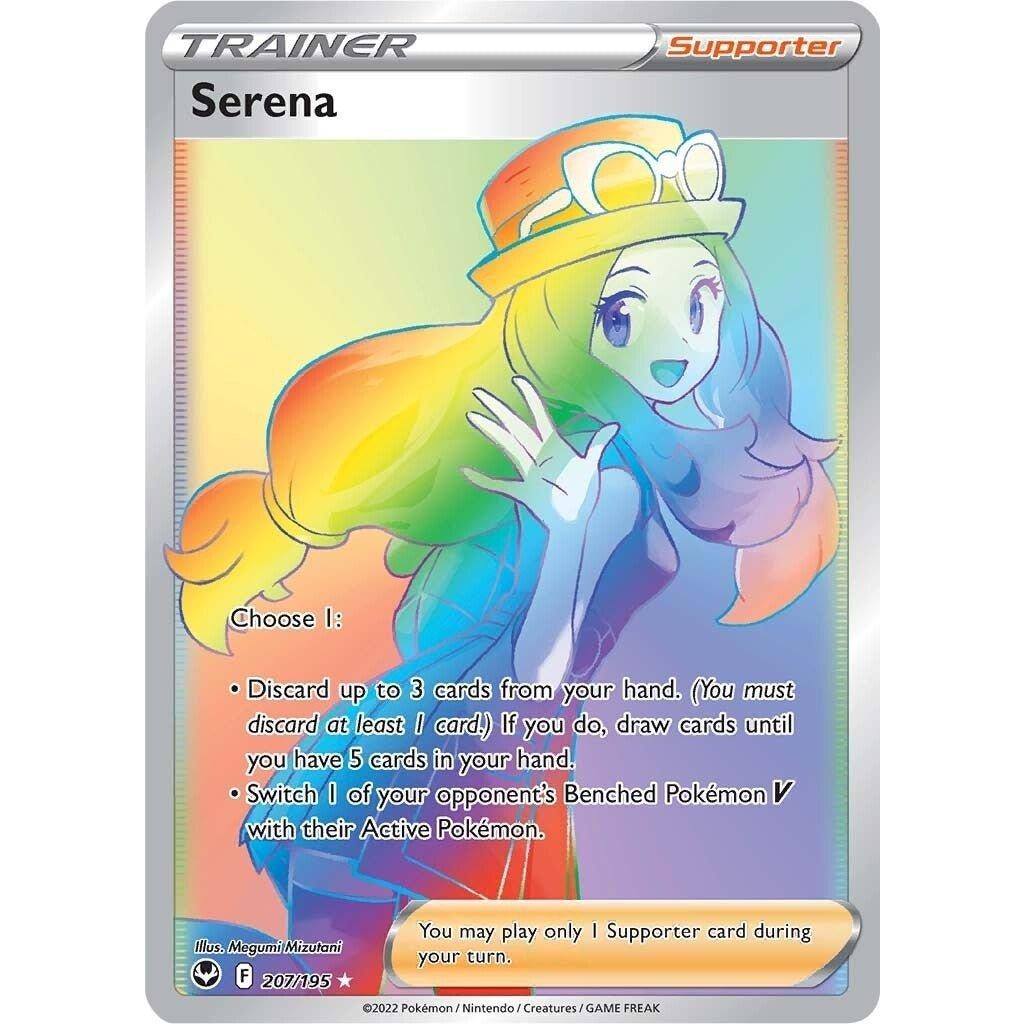 The Pokemon Company Serena (Secret) (207/195) (SWSH12: Silver Tempest) by LAB7 Malta, Europe