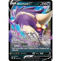 The Pokemon Company Skuntank V (108/195) (SWSH12: Silver Tempest) by LAB7 Malta, Europe