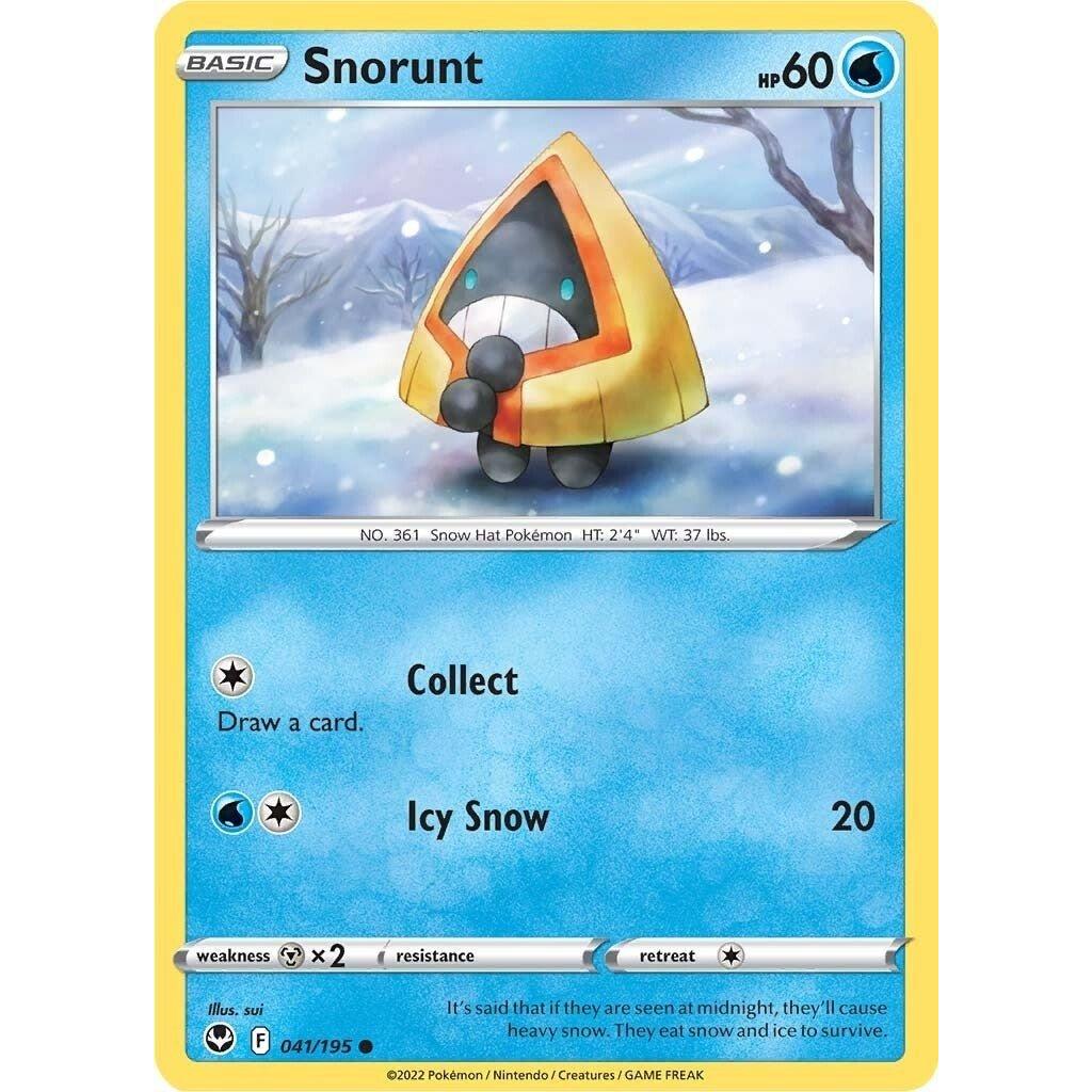 The Pokemon Company Snorunt (041/195) (SWSH12: Silver Tempest) by LAB7 Malta, Europe