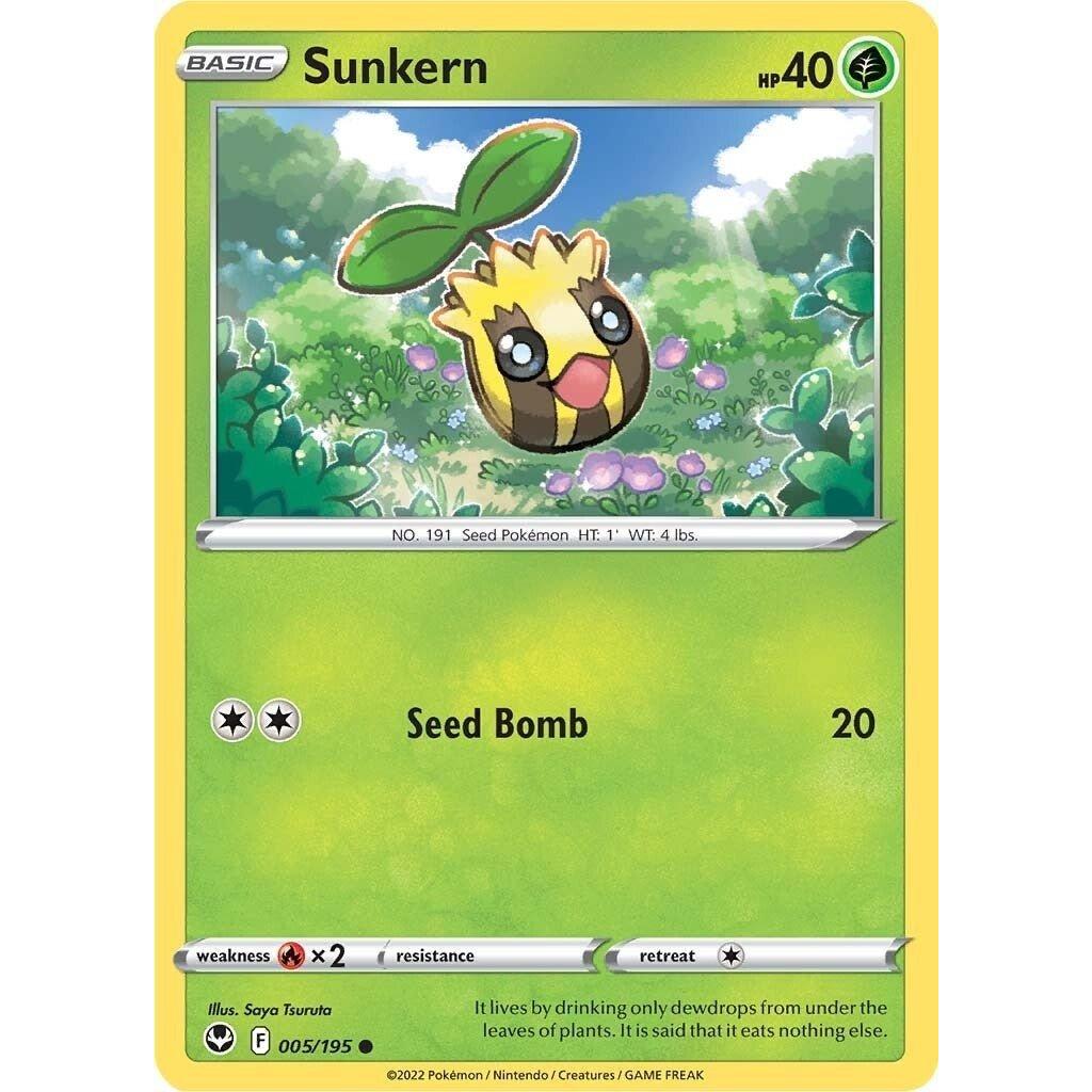 The Pokemon Company Sunkern (005/195) (SWSH12: Silver Tempest) by LAB7 Malta, Europe