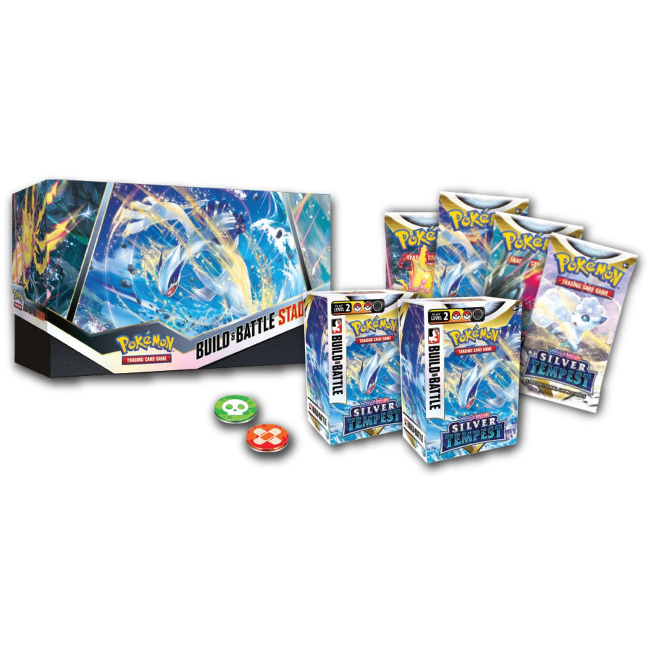 LAB7 Pokemon TCG: Sword & Shield 12 Silver Tempest Build & Battle Stadium Box by LAB7 Malta, Europe