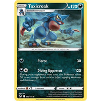 The Pokemon Company Toxicroak (110/195) (SWSH12: Silver Tempest) by LAB7 Malta, Europe