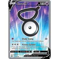 The Pokemon Company Unown V (Full Art) (176/195) (SWSH12: Silver Tempest) by LAB7 Malta, Europe
