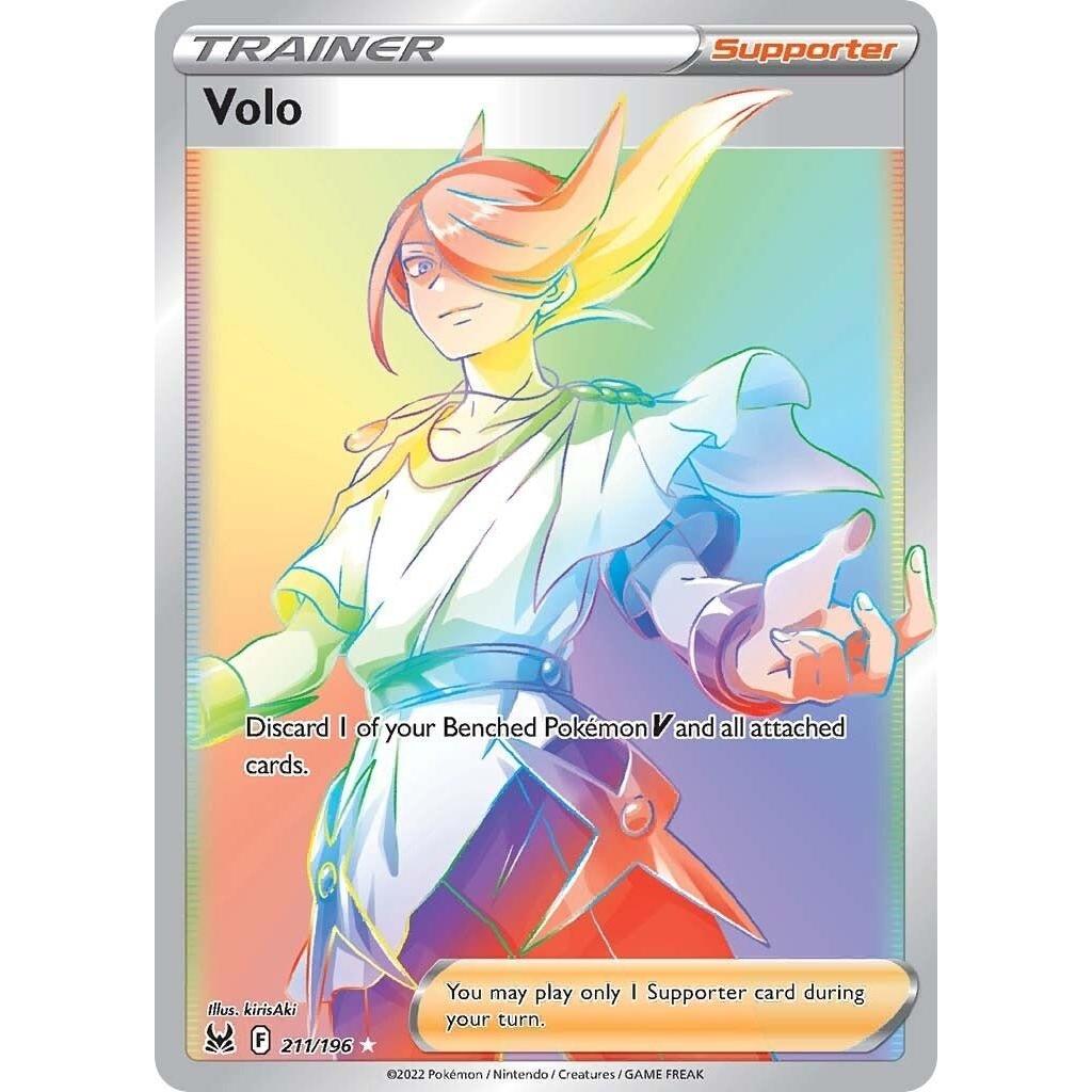 Pokemon Volo (Secret) (211/196) (SWSH11: Lost Origin) by LAB7 Malta, Europe