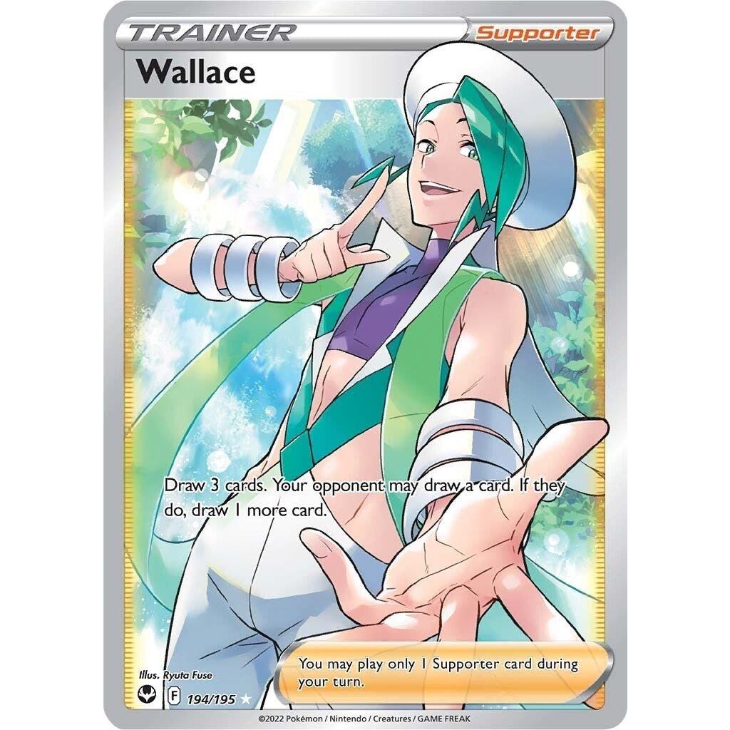 The Pokemon Company Wallace (Full Art) (194/195) (SWSH12: Silver Tempest) by LAB7 Malta, Europe