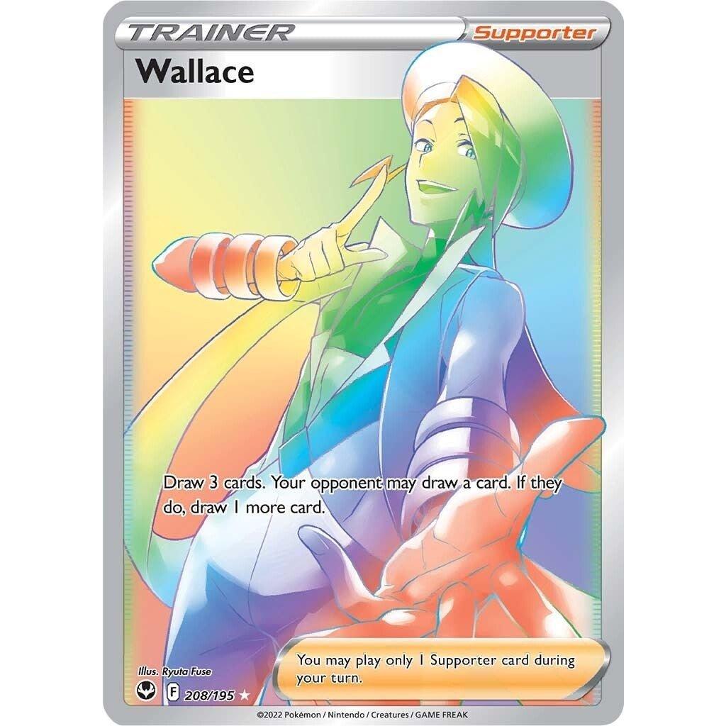 The Pokemon Company Wallace (Secret) (208/195) (SWSH12: Silver Tempest) by LAB7 Malta, Europe