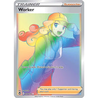 The Pokemon Company Worker (Secret) (209/195) (SWSH12: Silver Tempest) by LAB7 Malta, Europe