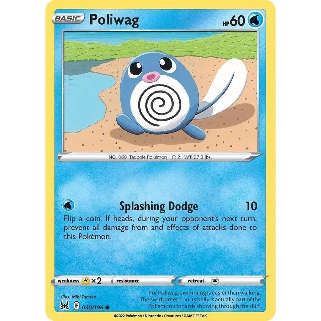 Poliwag (030/196) (SWSH11: Lost Origin) in Malta | LAB7
