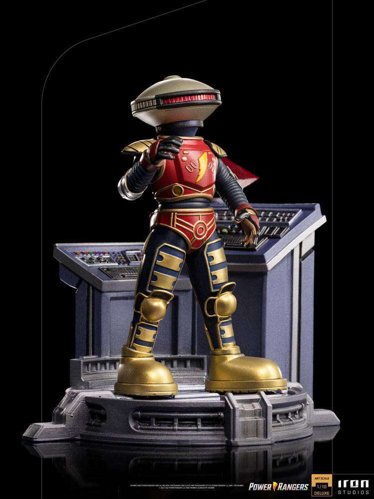Iron Studios Power Rangers Deluxe Art Scale Statue 1/10 Alpha 5 17 cm by LAB7 Malta, Europe