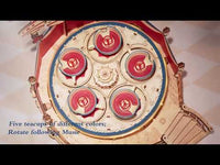 ROKR 3D Wooden Puzzle Tilt-A-Whirl DIY Music Box EA04