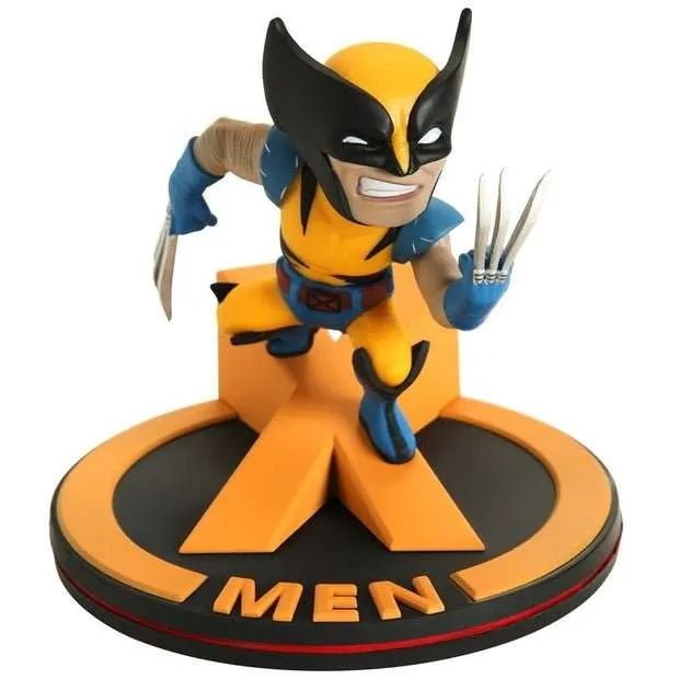 Quantum Mechanix X - Men - Wolverine Marvel 80th Anniversary Q - Fig Diorama 4” Vinyl Figure by LAB7 Malta, Europe