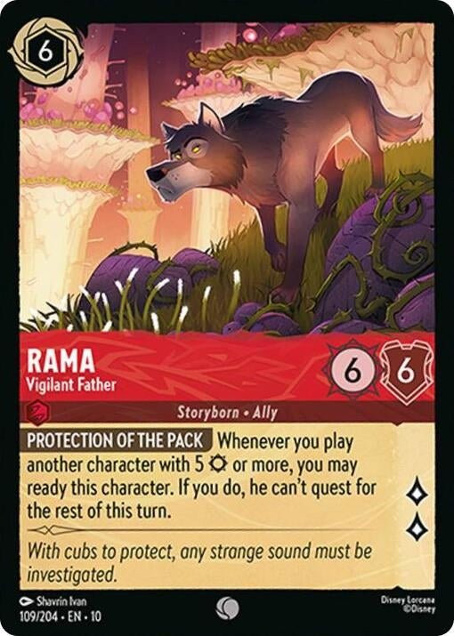 Ravensburger Rama - Vigilant Father (109/204) (Whispers in the Well) by LAB7 Malta, Europe