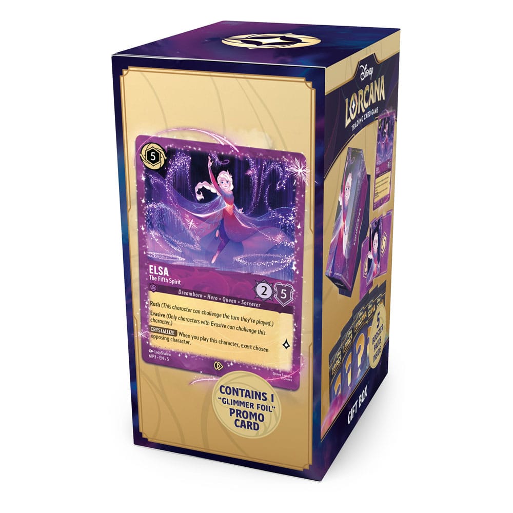 Ravensburger Disney Lorcana TCG Elsa Gift Box with Promo Card by LAB7 Malta, Europe