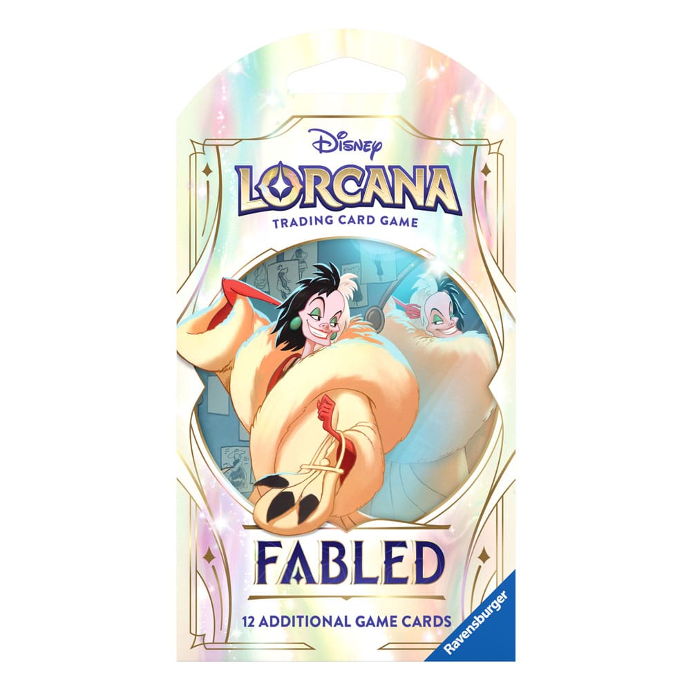 Ravensburger Disney Lorcana TCG Fabled Booster Display Box (24 Packs) by LAB7 Malta, Europe